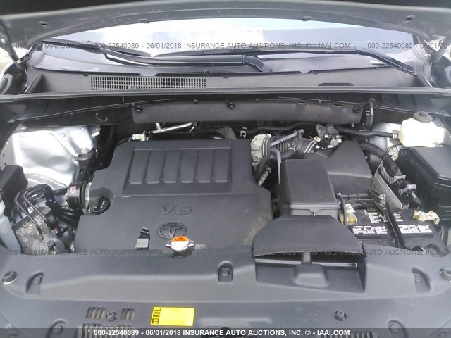 5TDJKRFH5FS215508 - 2015 TOYOTA HIGHLANDER XLE ვერცხლისფერი ფოტო 10