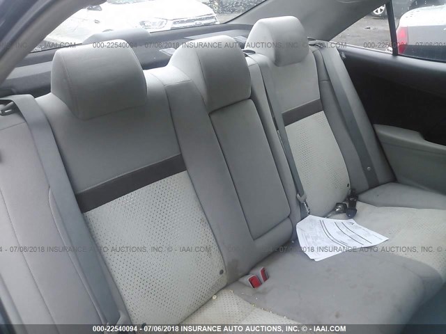 4T4BF1FK7DR289156 - 2013 TOYOTA CAMRY L/SE/LE/XLE 蓝色 照片 8