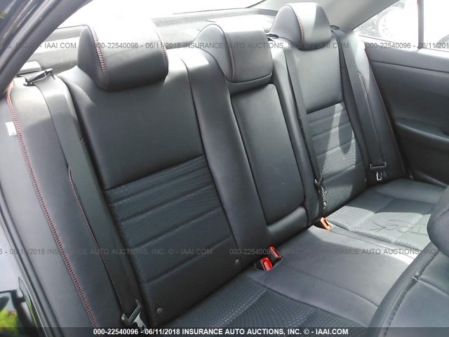 4T1BF1FK6FU113020 - 2015 TOYOTA CAMRY LE/XLE/SE/XSE BLACK photo 8