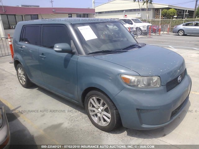 JTLKE50E881003838 - 2008 TOYOTA SCION XB Dəniz mavisi foto 1