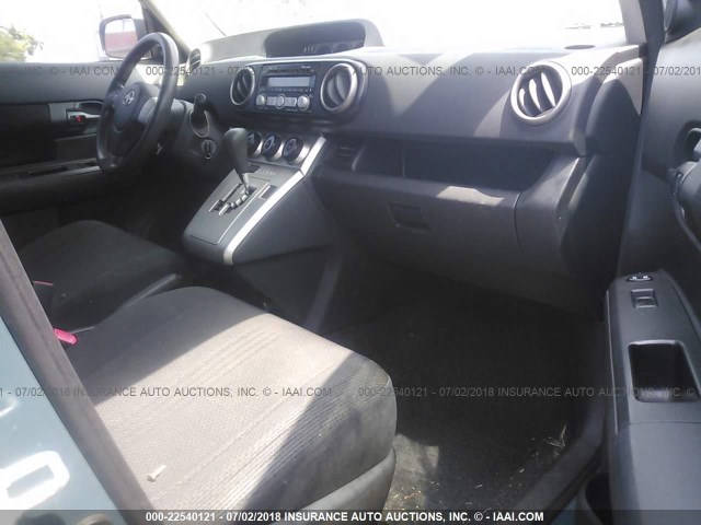 JTLKE50E881003838 - 2008 TOYOTA SCION XB Dəniz mavisi foto 5