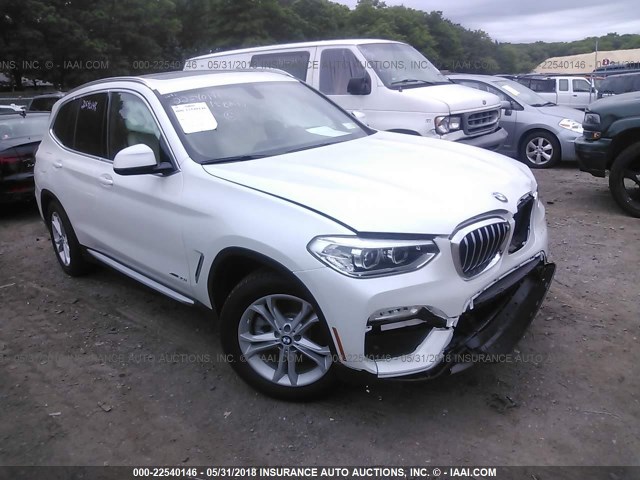 5UXTR9C52JLC81184 - 2018 BMW X3 XDRIVEM40I WHITE photo 1