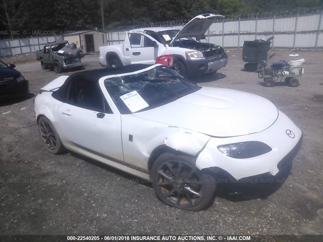 JM1NC2LF5F0242333 - 2015 MAZDA MX-5 MIATA CLUB WHITE photo 1