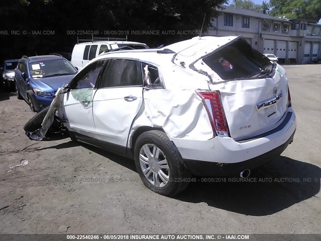 3GYFNBE3XES536698 - 2014 CADILLAC SRX LUXURY COLLECTION WHITE photo 3