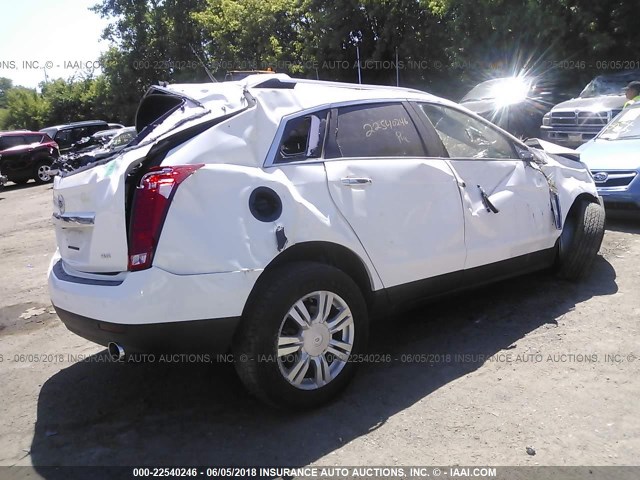 3GYFNBE3XES536698 - 2014 CADILLAC SRX LUXURY COLLECTION WHITE photo 4