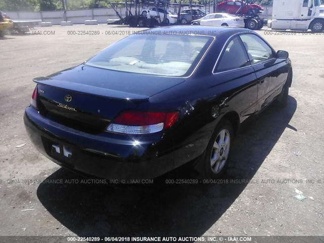 2T1CF22P4XC242033 - 1999 TOYOTA CAMRY SOLARA SE/SLE შავი ფოტო 4