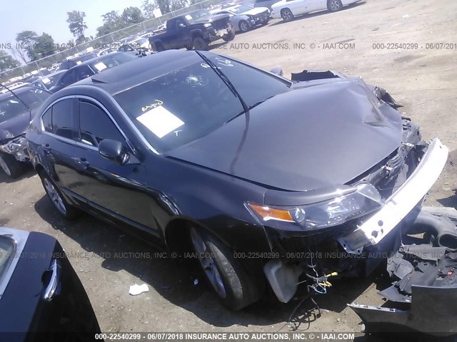 19UUA8F54DA004408 - 2013 ACURA TL TECH GRAY photo 1