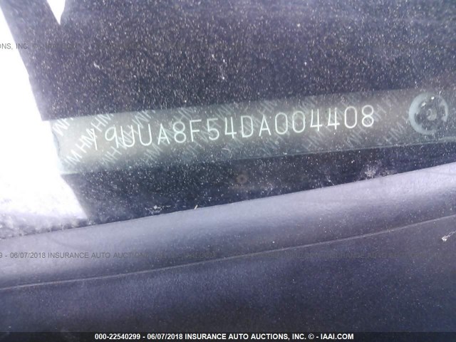 19UUA8F54DA004408 - 2013 ACURA TL TECH GRAY photo 9