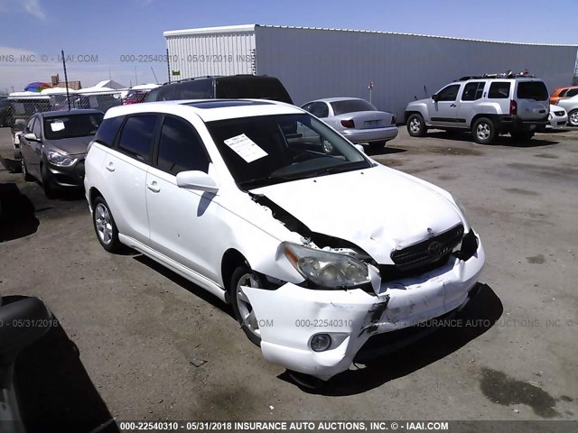 2T1KR32E96C592408 - 2006 TOYOTA COROLLA MATRIX XR WHITE photo 1