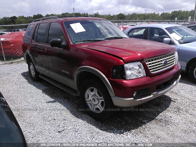 1FMZU64E12UC43683 - 2002 FORD EXPLORER EDDIE BAUER MAROON photo 1