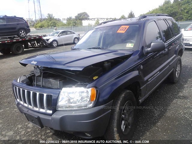 1J4GW48S64C400833 - 2004 JEEP GRAND CHEROKEE LAREDO/COLUMBIA/FREEDOM 蓝色 照片 2