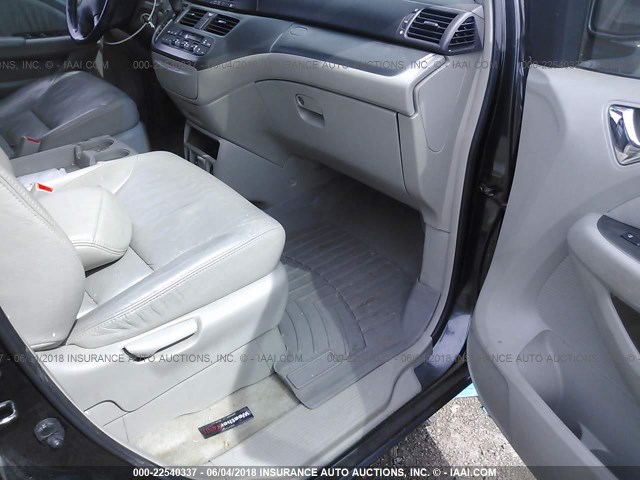 5FNRL38756B456832 - 2006 HONDA ODYSSEY EXL GRAY photo 5