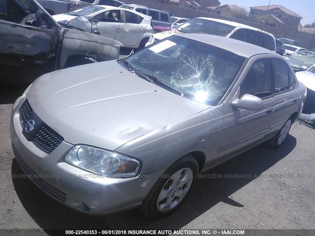 3N1CB51D24L866607 - 2004 NISSAN SENTRA 1.8/1.8S GOLD photo 2