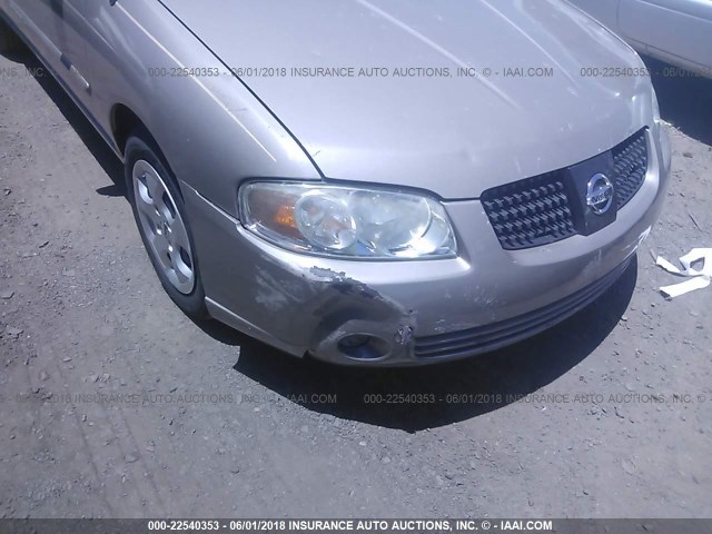 3N1CB51D24L866607 - 2004 NISSAN SENTRA 1.8/1.8S GOLD photo 6