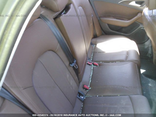 WAUHMAFC4EN008544 - 2014 AUDI A6 PRESTIGE ვერცხლისფერი ფოტო 8