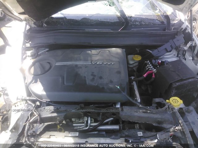 1C4PJMBS9FW770186 - 2015 JEEP CHEROKEE TRAILHAWK 白色 照片 10