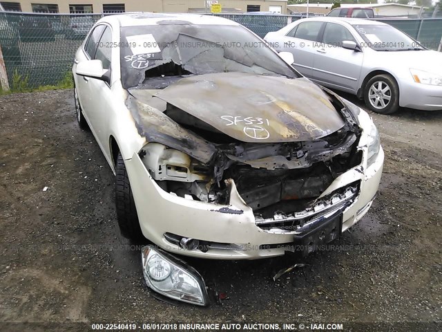1G1ZE5E74BF108285 - 2011 CHEVROLET MALIBU LTZ 白色 照片 6