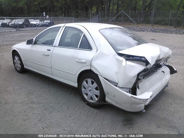 1LNHM86S83Y705824 - 2003 LINCOLN LS 白色 照片 3