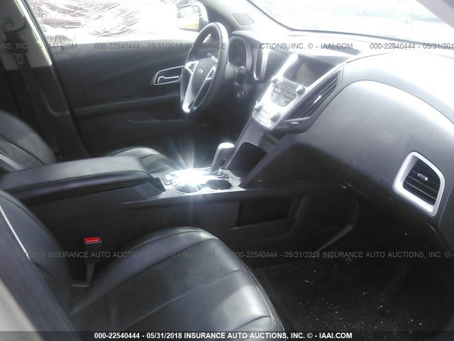 2GNALDEK2E6231467 - 2014 CHEVROLET EQUINOX LTZ GOLD photo 5