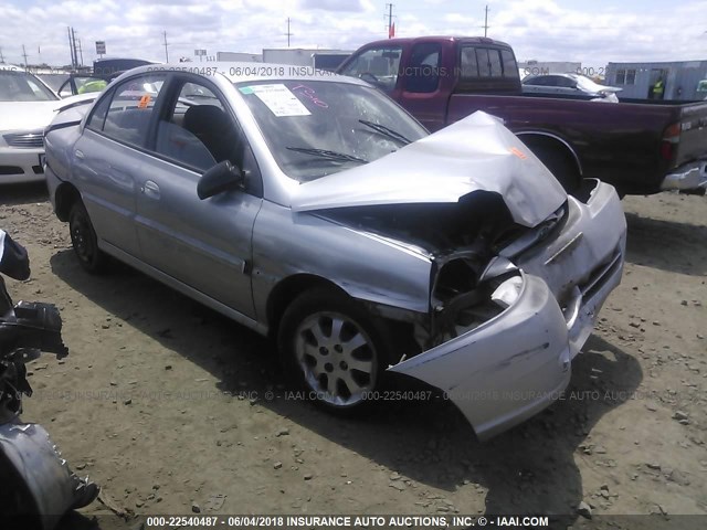 KNADC125046339400 - 2004 KIA RIO SILVER photo 1