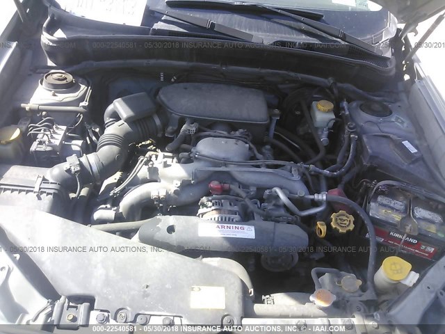 JF2SH6BC6AH770624 - 2010 SUBARU FORESTER XS Сріблястий фото 10