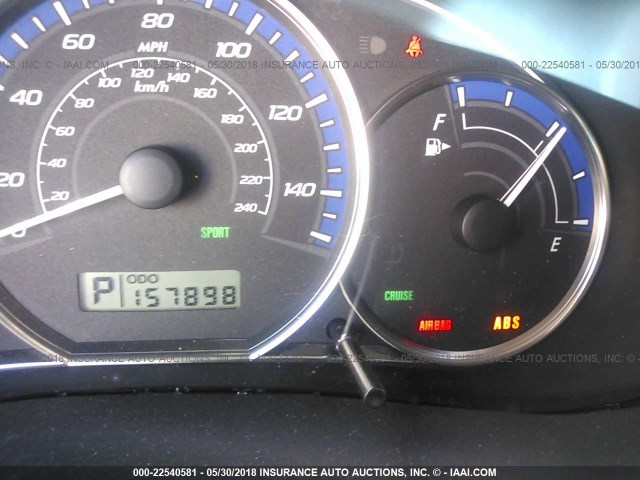 JF2SH6BC6AH770624 - 2010 SUBARU FORESTER XS Сріблястий фото 7