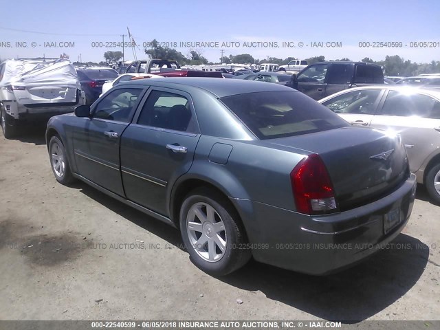 2C3AA53G45H599953 - 2005 CHRYSLER 300 TOURING GRAY photo 3