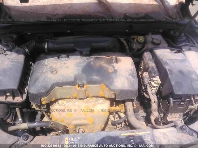 1G11B5SL7EF304295 - 2014 CHEVROLET MALIBU LS შავი ფოტო 10