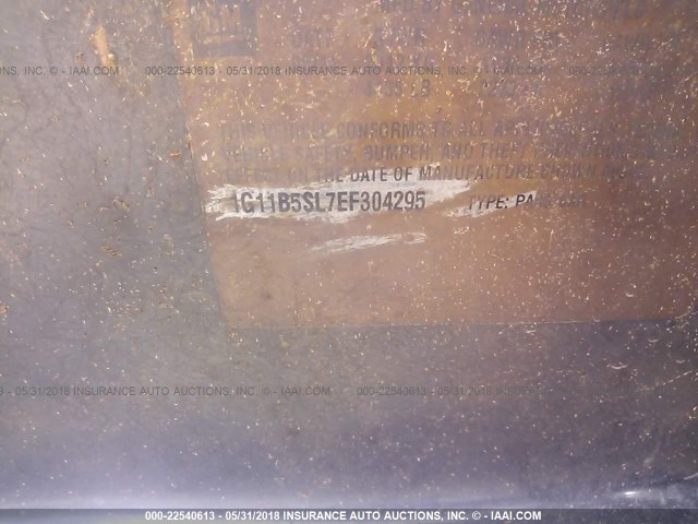 1G11B5SL7EF304295 - 2014 CHEVROLET MALIBU LS შავი ფოტო 9