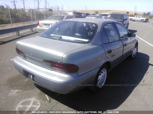 1Y1SK5267VZ438563 - 1997 GEO PRIZM LSI PURPLE photo 4