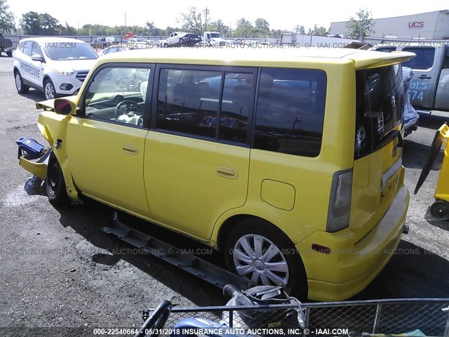 JTLKT334654016398 - 2005 TOYOTA SCION XB Сары фото 3