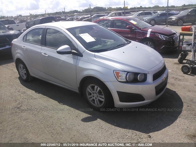 1G1JA5SH3C4175186 - 2012 CHEVROLET SONIC LS 银色 照片 1