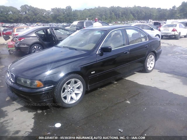 WBADT43403G033524 - 2003 BMW 525 I AUTOMATIC BLACK photo 2