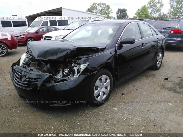 4T1BE46K67U704700 - 2007 TOYOTA CAMRY NEW GENERAT CE/LE/XLE/SE BLACK photo 2