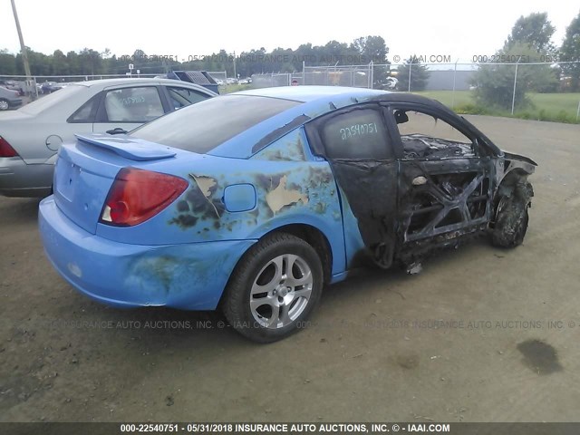 1G8AM12F55Z153387 - 2005 SATURN ION LEVEL 2 蓝色 照片 4