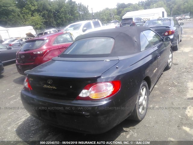 2T1FF28P72C596755 - 2002 TOYOTA CAMRY SOLARA SE/SLE Qara foto 4