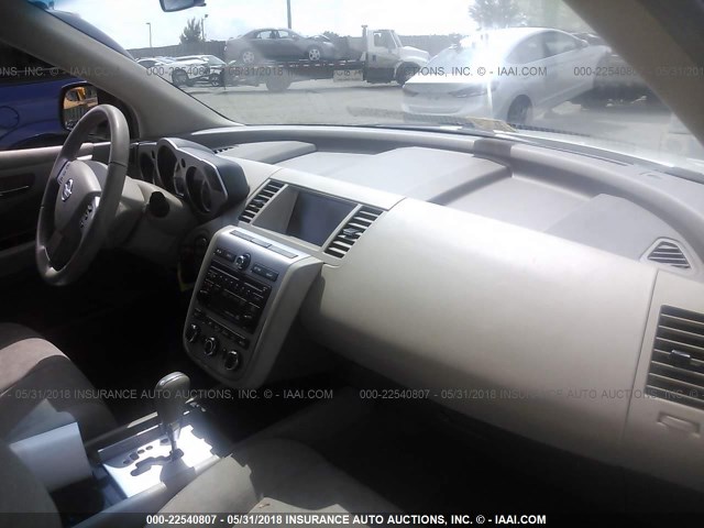 JN8AZ08T77W507210 - 2007 NISSAN MURANO SL/SE/S WHITE photo 5