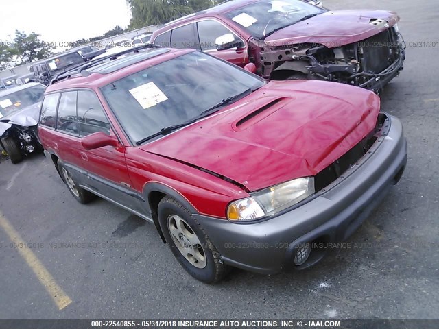 4S3BG6858W7607822 - 1998 SUBARU LEGACY 30TH ANN OUTBACK/LTD/SPT RED photo 1