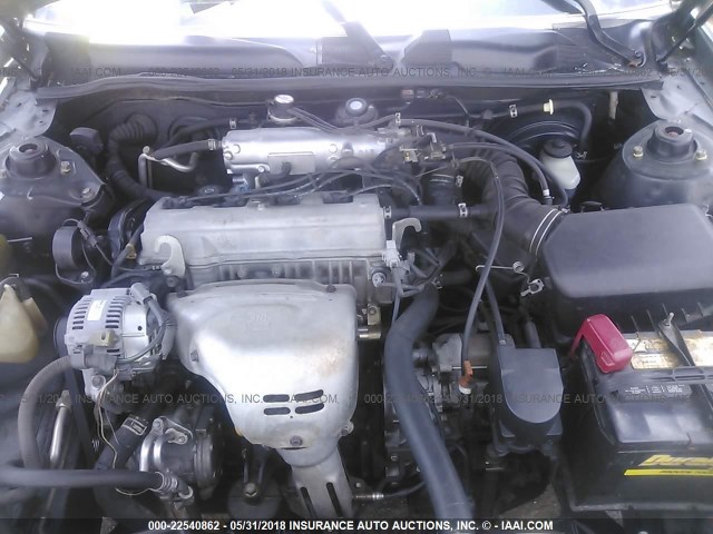 4T1BG22K7YU967073 - 2000 TOYOTA CAMRY CE/LE/XLE GREEN photo 10