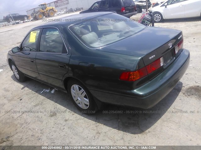 4T1BG22K7YU967073 - 2000 TOYOTA CAMRY CE/LE/XLE GREEN photo 3