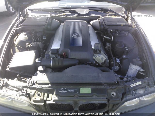 WBADN634X1GM71065 - 2001 BMW 540 I AUTOMATIC أسود صورة 10