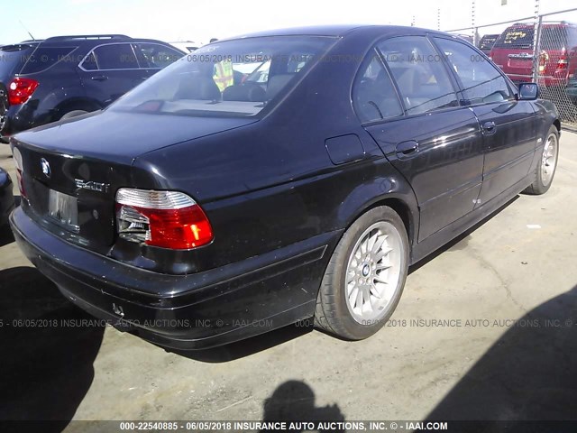 WBADN634X1GM71065 - 2001 BMW 540 I AUTOMATIC BLACK photo 4