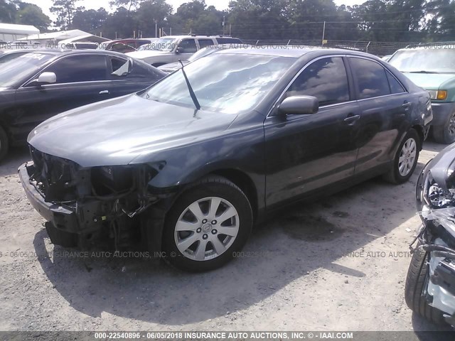 4T1BE46K97U060903 - 2007 TOYOTA CAMRY NEW GENERAT CE/LE/XLE/SE GRAY photo 2