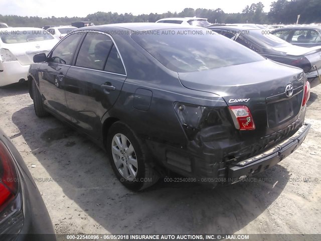 4T1BE46K97U060903 - 2007 TOYOTA CAMRY NEW GENERAT CE/LE/XLE/SE GRAY photo 3