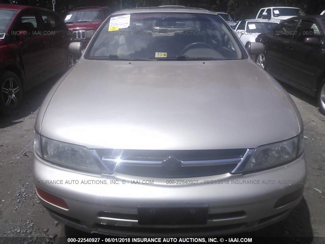 JN1CA21D5VT802642 - 1997 NISSAN MAXIMA GLE/GXE/SE GOLD photo 6