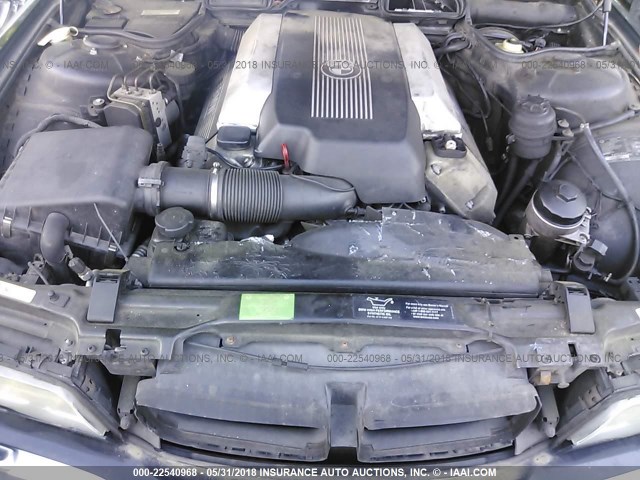 WBAGH8347YDP09613 - 2000 BMW 740 IL BLACK photo 10