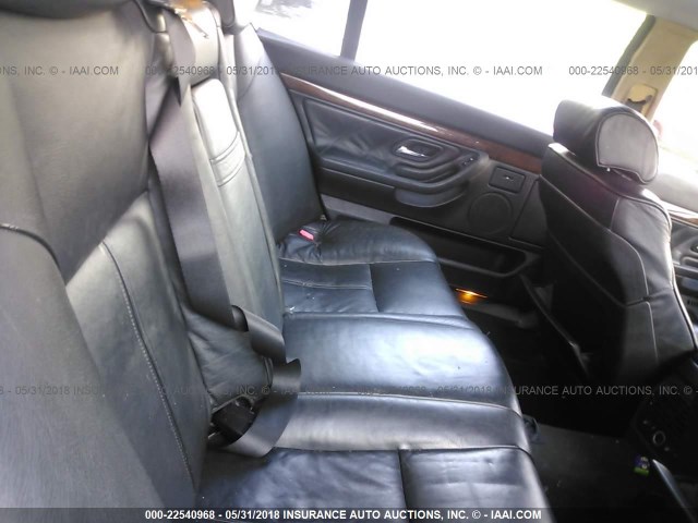 WBAGH8347YDP09613 - 2000 BMW 740 IL BLACK photo 5