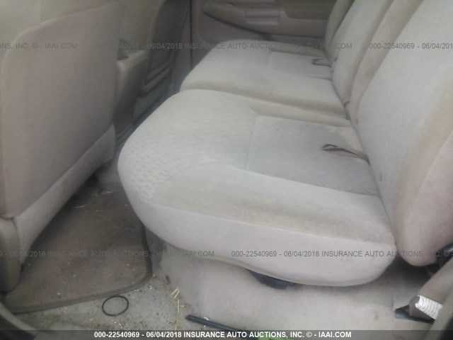 3TMLU42N99M032070 - 2009 TOYOTA TACOMA DOUBLE CAB მწვანე ფოტო 8