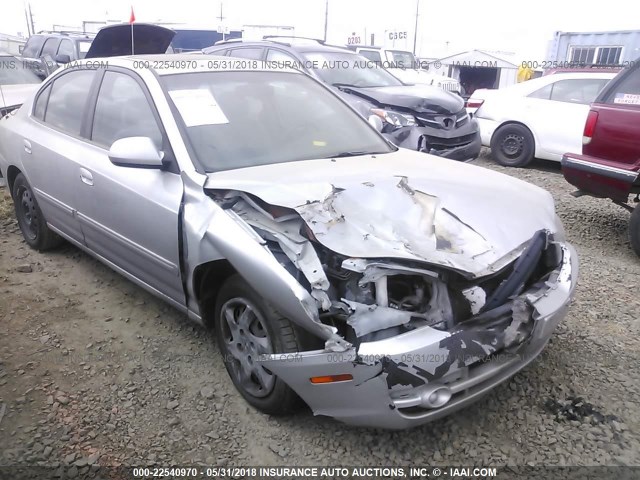 KMHDN46D06U228467 - 2006 HYUNDAI ELANTRA GLS/GT/LIMITED SILVER photo 6