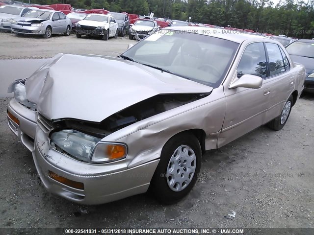 4T1BG12K0TU690642 - 1996 TOYOTA CAMRY DX/LE/XLE GOLD photo 2